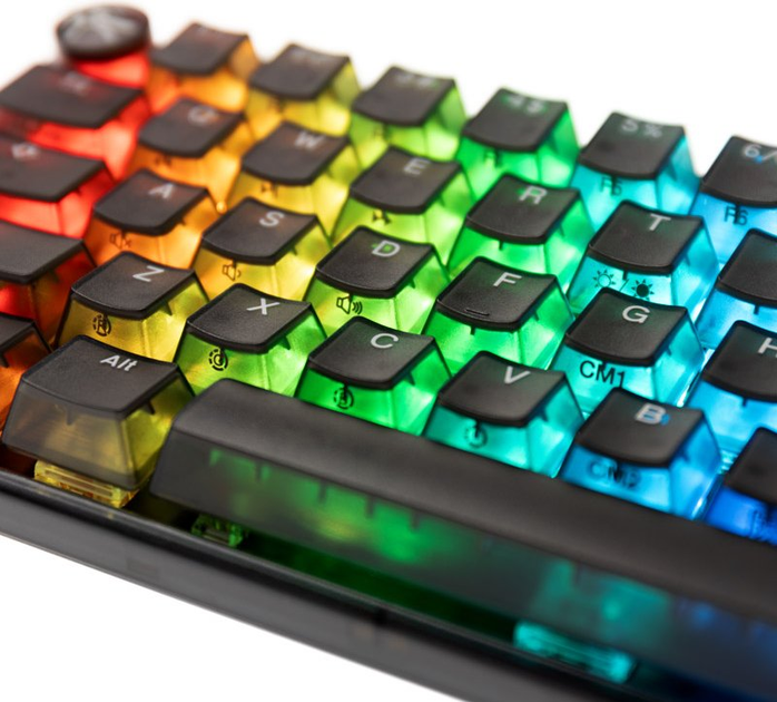 Klawiatura przewodowa Ducky One 3 SF Aura Gateron Baby Kangaroo USB Black (100043041) - obraz 6