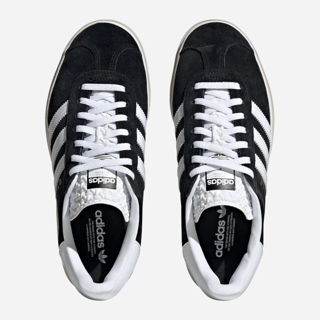 Жіночі кеди низькі adidas Originals Gazelle Bold HQ6912 (7.5UK) 41.5 Чорні (4066748973736) - зображення 7