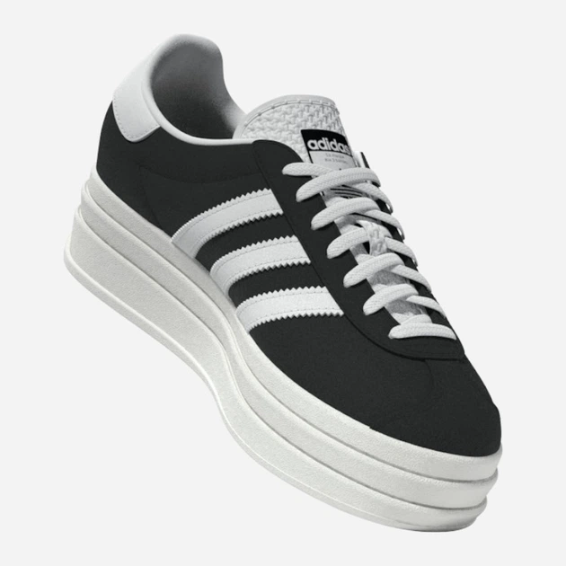 Жіночі кеди низькі adidas Originals Gazelle Bold HQ6912 (7.5UK) 41.5 Чорні (4066748973736) - зображення 12