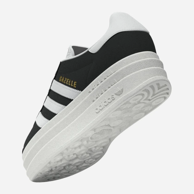 Жіночі кеди низькі adidas Originals Gazelle Bold HQ6912 (7.5UK) 41.5 Чорні (4066748973736) - зображення 16