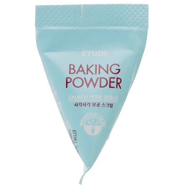 Скраб для лица с пищевой содой Baking Powder Crunch Pore Scrub Etude House, 7 мл - Фото 1 Скраб для лица с пищевой содой Baking Powder Crunch Pore Scrub Etude House, 7 мл - изображение 1