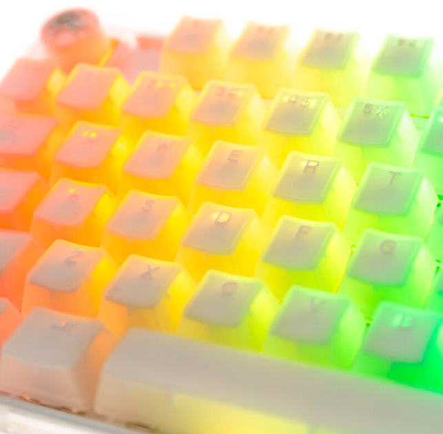 Klawiatura przewodowa Ducky One 3 TKL RGB LED MX Speed Silver USB Aura White (100352882) - obraz 3