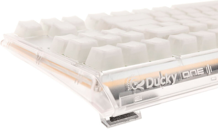 Klawiatura przewodowa Ducky One 3 TKL RGB LED MX Speed Silver USB Aura White (100352882) - obraz 4