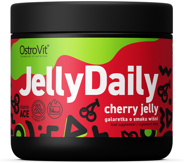 Желе OstroVit Mr. Tonito Jelly Daily Cherry 350 г (5903246226935) - зображення 1