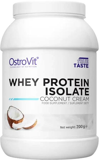 Протеїн OstroVit True Taste Whey Protein Isolate Coconut Cream 700 г (5903246222593) - зображення 1