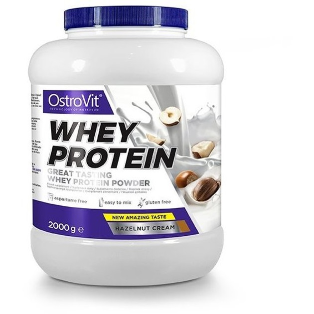 Протеїн OstroVit Whey Protein Hazelnut Cream 2000 г (5902232613407) - зображення 1