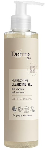 Очищувальний гель для обличчя Derma Eco Cleansing Gel 200 мл (5709954038057) - зображення 1