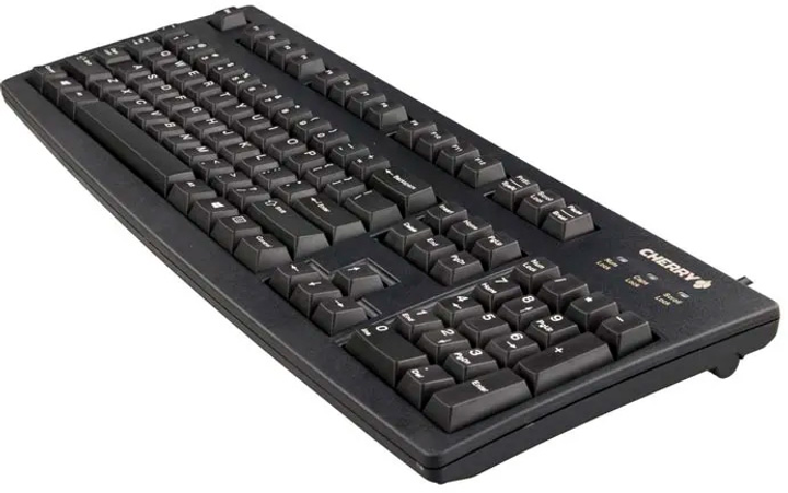 Клавіатура дротова Cherry G83-6104 USB Black (G83-6104LUNEU-2) - зображення 2