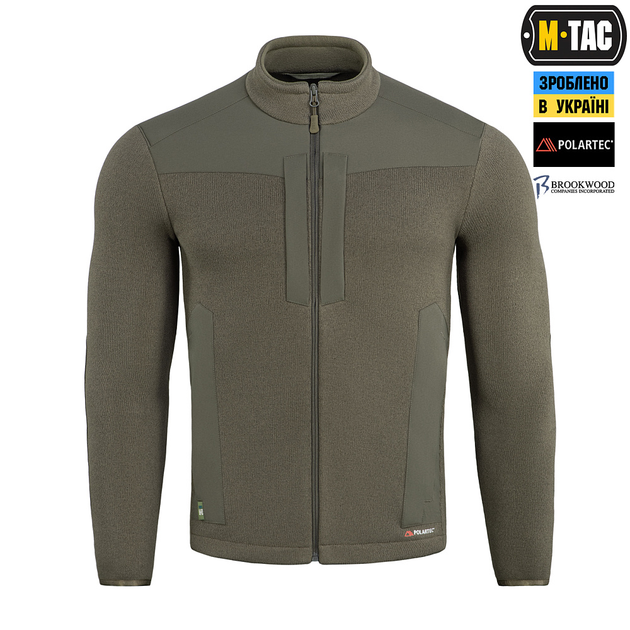 Кофта M-Tac Senator Fleece Polartec Dark Olive XL - изображение 2