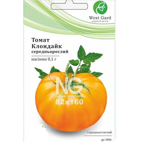 Томат Клондайк 0,1 г WestGard - Фото 1 Томат Клондайк 0,1 г WestGard - зображення 1