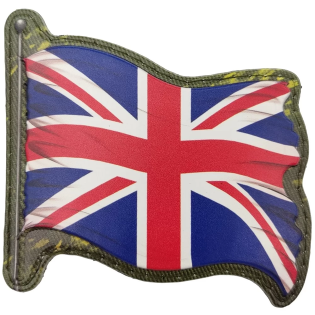 Патч / шеврон великобританский флаг - изображение 1