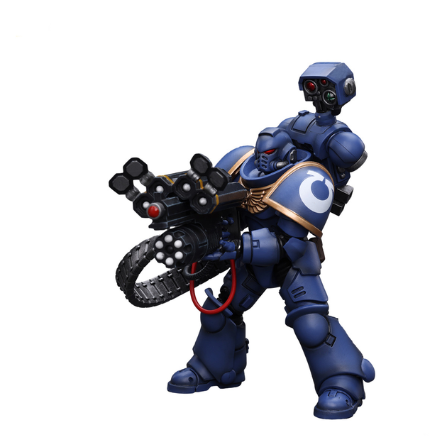 Фигурка из игры Warhammer 40k, Ультрамарины, Десантник