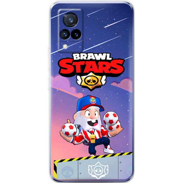 Силиконовый Чехол с Картинкой для Vivo V21 Принт (Бравл Старс Динамайк, Brawl Stars Dynamike) (43146-ysm021) - Фото 1 Силиконовый Чехол с Картинкой для Vivo V21 Принт (Бравл Старс Динамайк, Brawl Stars Dynamike) (43146-ysm021) - изображение 1