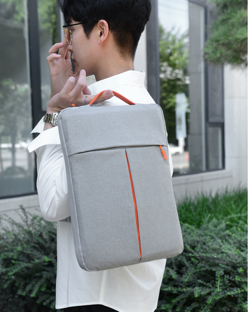 Сумка-чехол для ноутбука Orange до 15.6" вертикальная Серая (S731-1) - изображение 2