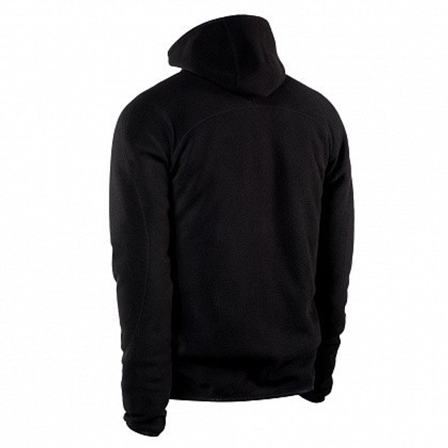 Куртка M-Tac Lite Microfleece Hoodie Black Размер XL - изображение 2