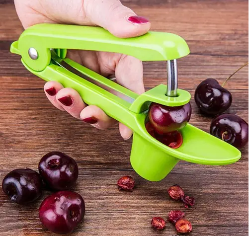 Машинка для удаления косточек из вишни Cherry Olive Зеленый - Фото 4 Машинка для удаления косточек из вишни Cherry Olive Зеленый - изображение 4