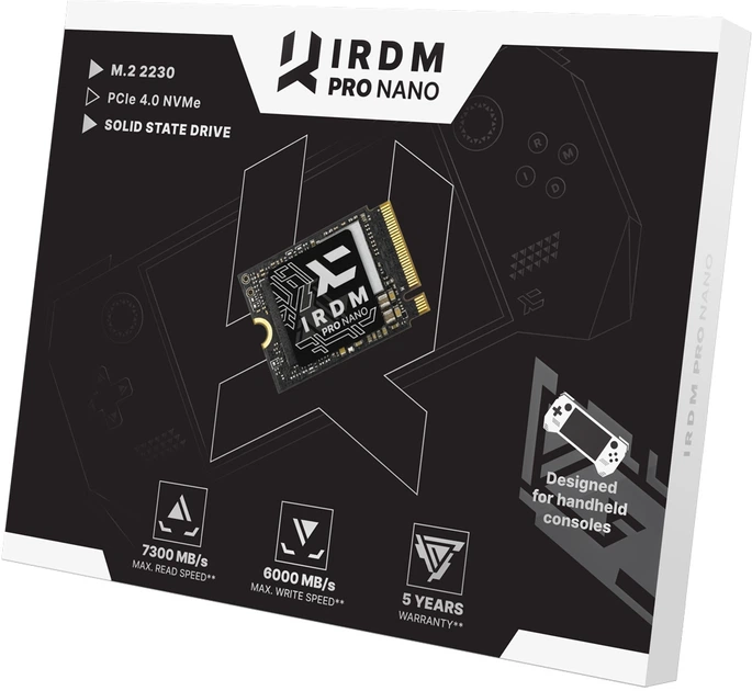 Dysk SSD Goodram IRDM Pro Nano 2TB M.2 2230 PCIe 4.0 x4 NVMe 3D NAND (IRP-SSDPR-P44N-02T-30) - obraz 5