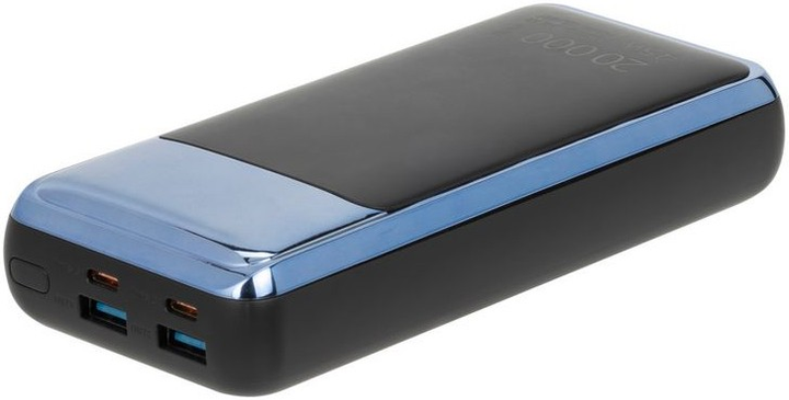 Powerbank RIVACASE 20000 mAh Black/Blue (RCVA1075) - obraz 5