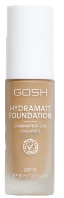 Fundacja do twarzy Gosh Hydramatt Foundation Light Dark 010Y 30 ml (5711914183493) - obraz 1
