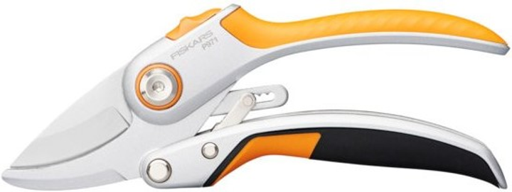 Секатор з храповим механізмом Fiskars X-series (P971) 1057176 (6411501111241) - зображення 1