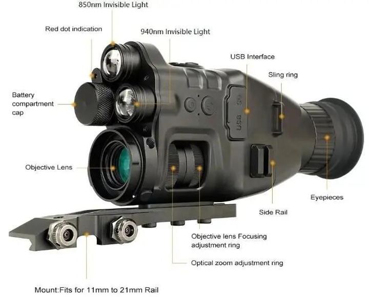 Прибор ночного видения Henbaker CY789 Прибор ночного видения - изображение 2