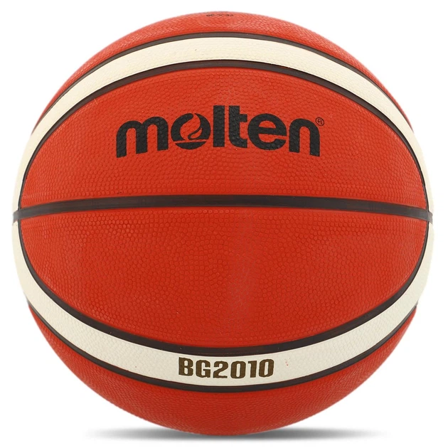Мяч баскетбольний резиновый Molten BG2010 размер 7 Orange - изображение 5