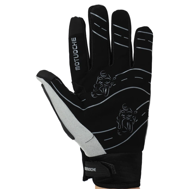 Мотоперчатки SP-Sport Motuoche 9410 размер L Black-Grey - изображение 3