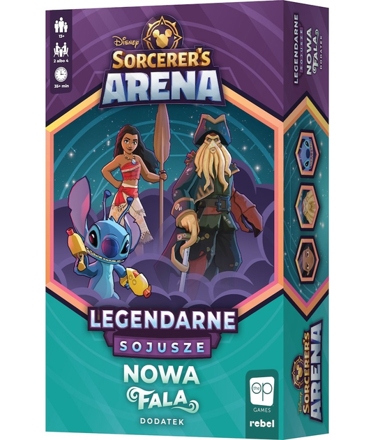 Dodatek do gry planszowej Rebel Disney Sorcerer's Arena Legendary Alliances New Wave (3558380110286) - obraz 1