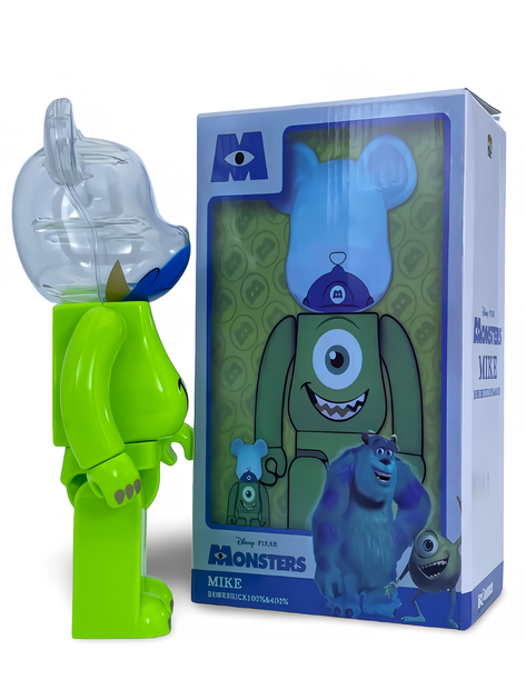 Статуетка Bearbrick x DISNEY PIXAR x Monsters Mike 400% 28 см Medicom Toy Корпорація монстрів - Фото 4 Статуетка Bearbrick x DISNEY PIXAR x Monsters Mike 400% 28 см Medicom Toy Корпорація монстрів - зображення 4