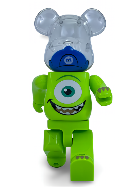 Статуетка Bearbrick x DISNEY PIXAR x Monsters Mike 400% 28 см Medicom Toy Корпорація монстрів - Фото 12 Статуетка Bearbrick x DISNEY PIXAR x Monsters Mike 400% 28 см Medicom Toy Корпорація монстрів - зображення 12