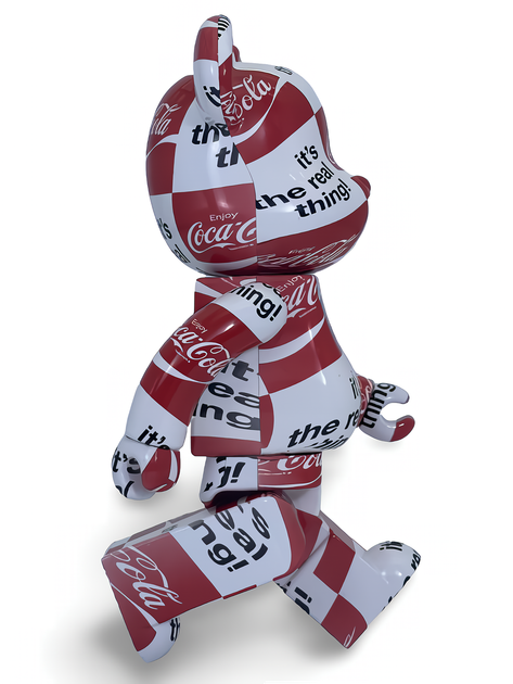 MEDICOM TOY BE@RBRICK atmos × Coca-Cola Статуэтка Bearbrick x Atmos x Coca-Cola 400% 28 см Medicom Toy Шах