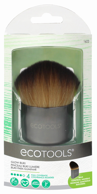 Pędzel do rozświetlacza EcoTools Glow Buki (0079625016239) - obraz 1