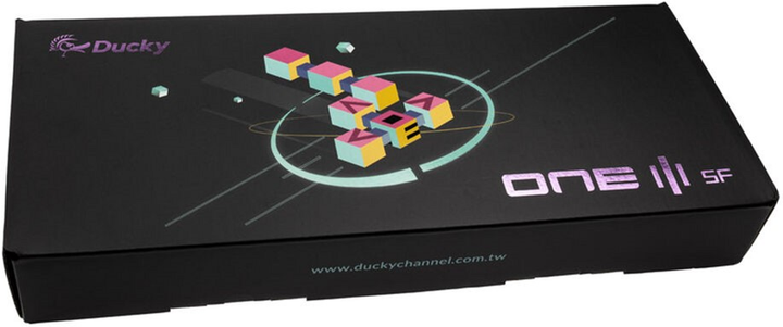 Klawiatura przewodowa Ducky One 3 SF Cherry MX Blue USB Mist Grey (100043151) - obraz 10