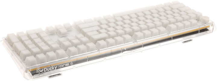 Клавіатура дротова Ducky One 3 Aura Gaming Cherry MX Speed Silver White (4711281574666) - зображення 3