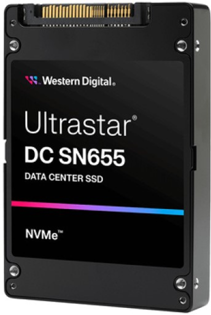 SSD диск Western Digital Ultrastar SN655 WUS5EA176ESP7E3 7.68TB U.3 PCI Express 4.0 3D NAND TLC (0TS2462) - зображення 3