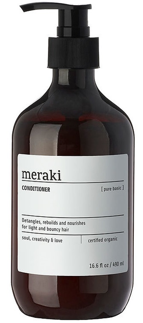 Odżywka do włosów Meraki Pure Basic 490 ml (5707644843752) - obraz 1