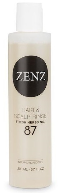 Кондиціонер для волосся Zenz Organic Hair Rinse & Treatment Fresh Herbs No 87 200 мл (5715012002793) - зображення 1