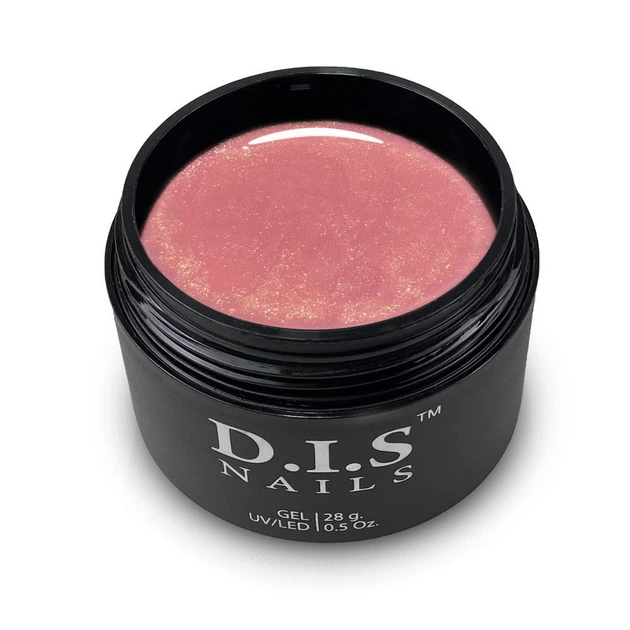 Гель D.I.S Nails Hard Dusty&Shimmer 28 гр - Фото 1 Гель D.I.S Nails Hard Dusty&Shimmer 28 гр - изображение 1