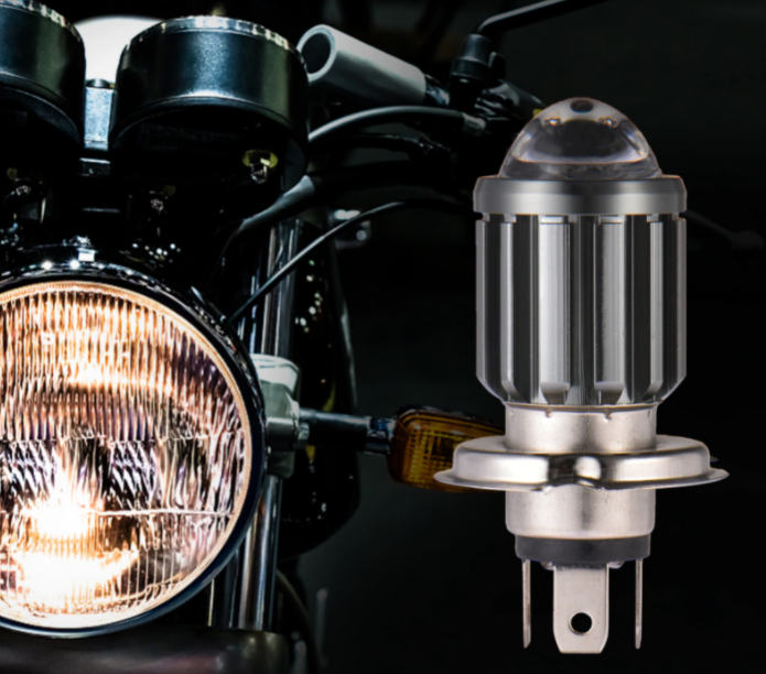 Світлодіодна лампа H4 LED Moto ближній білий / дальній білий H4-CSP - зображення 7
