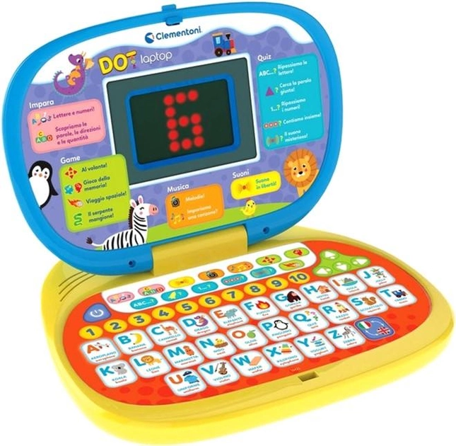 Laptop dla dzieci Clementoni Dot Primo (8005125164257) - obraz 2
