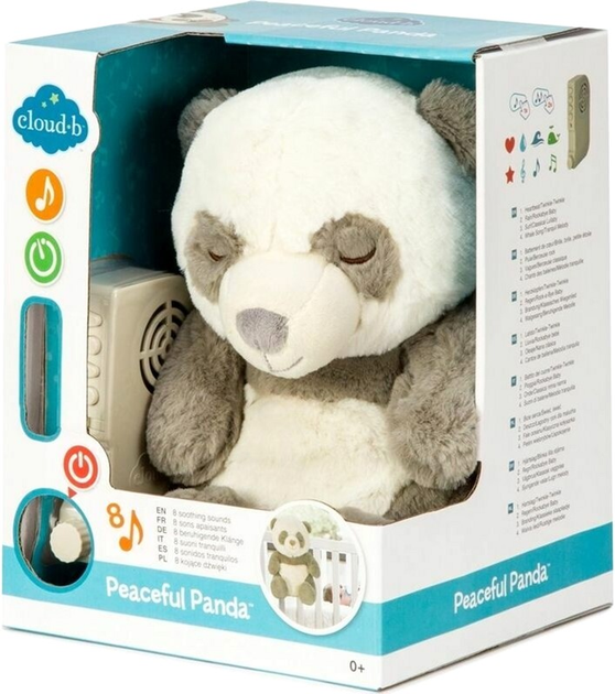 М'яка іграшка Cloud B Peaceful Panda 19 см (0872354012202) - зображення 1