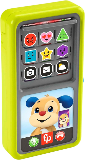 Interaktywny smartphone Fisher-Price Scroll & Learn (0194735143931) - obraz 2