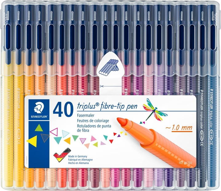 Zestaw flamastrów Staedtler Triplus Color 40 szt (4007817051955) - obraz 1