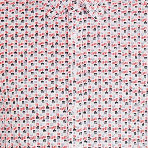 Сорочка бавовняна чоловіча Pierre Cardin G021SZ004-000-1589414 (гранатова) XXL Гранатова (8682734601955) - зображення 6