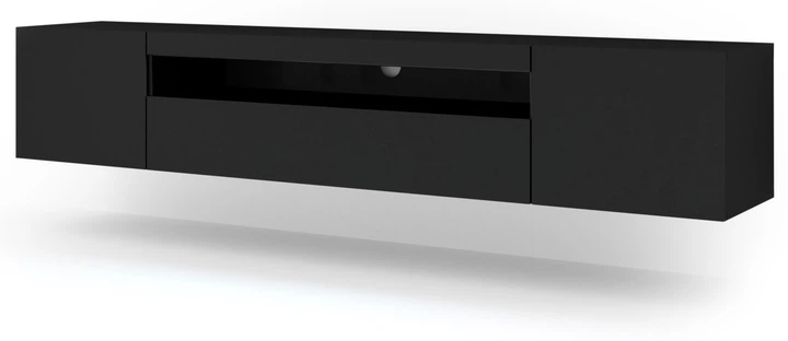 Тумба для під телевізор AURA 200 чорний мат BIM FURNITURE - зображення 4