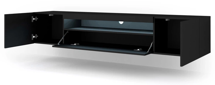Тумба для під телевізор AURA 200 чорний мат BIM FURNITURE - зображення 5