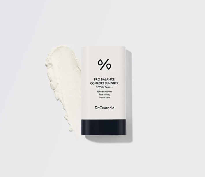 Сонцезахисний стік із пробіотиками для обличчя і тіла Dr. Ceuracle Pro Balance Comfort Sun Stick SPF50+ PA++++ - Фото 3 Сонцезахисний стік із пробіотиками для обличчя і тіла Dr. Ceuracle Pro Balance Comfort Sun Stick SPF50+ PA++++ - зображення 3