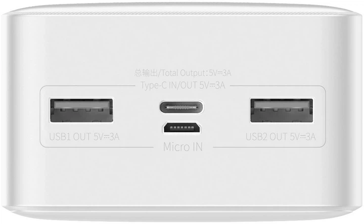 УМБ Baseus Bipow Overseas 30000 mAh White (PPBD050202) - зображення 4