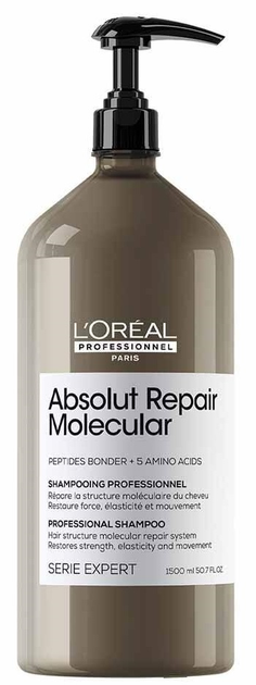 Szampon L’Oreal Professionnel Paris Absolut Repair Molecular do odbudowy włosów 1500 ml (3474637153571) - obraz 1