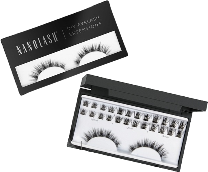 Sztuczne rzęsy Nanolash Eyelash w kępkach Harmony 36 szt (5905669547857) - obraz 1